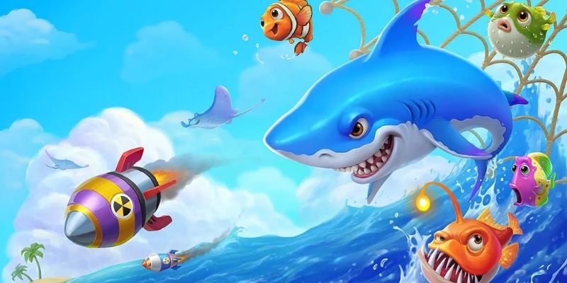 Bắn cá caribe với đồ họa sống động như thật